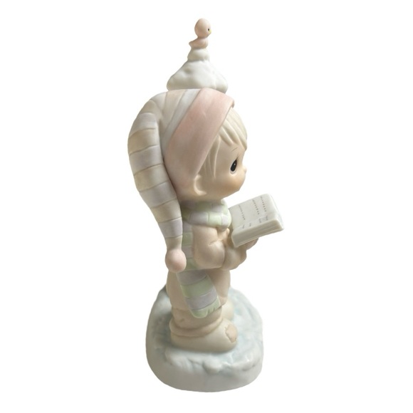 Precious Moments Vintage Christmas, O Come All Ye Faithful, with box, great cond - Picture 4 of 8